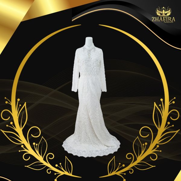 GAUN LONG DRESS MERMAID