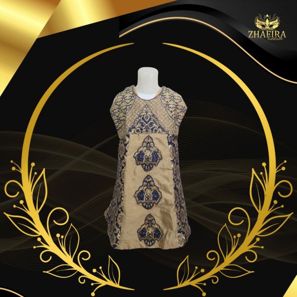 DRES INDIA PAYET BIRU ANAK