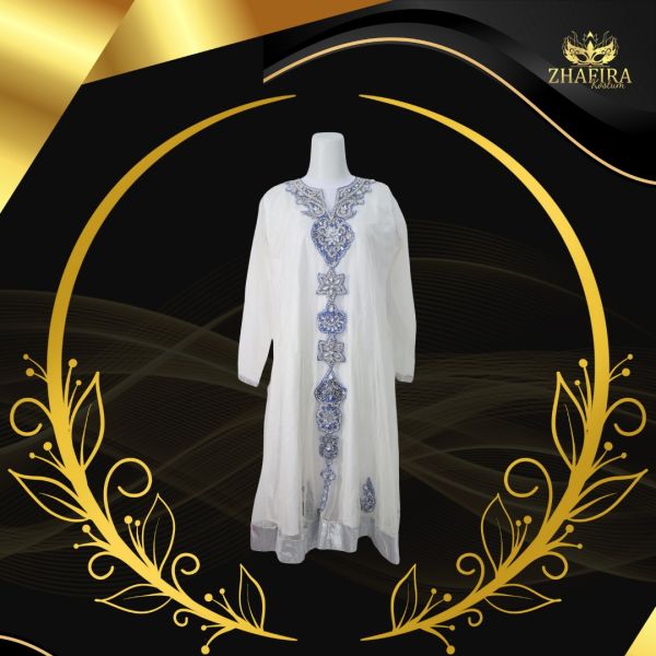 INDIA TUNIK PUTIH PAYET